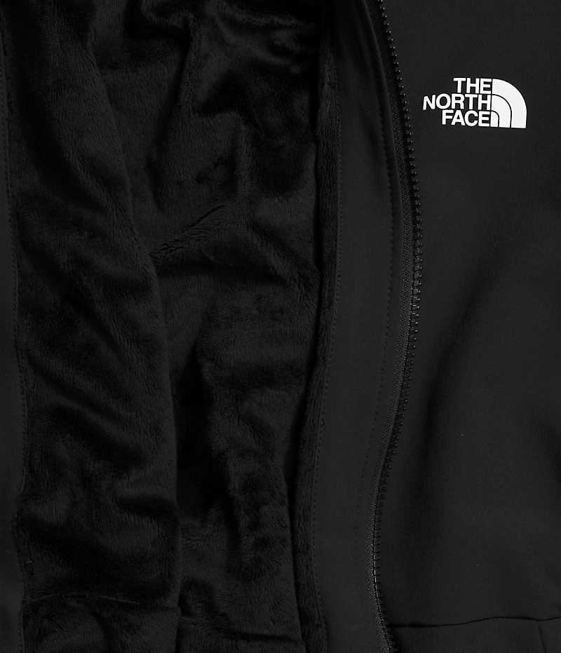 Black The North Face Plus Shelbe Raschel Hoodie Women's Softshell Jacket | MALAYSIA ILXPCH