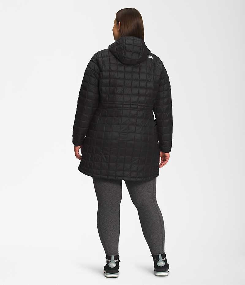 Black The North Face Plus ThermoBall™ Eco Women's Coat | MALAYSIA TLDBZP