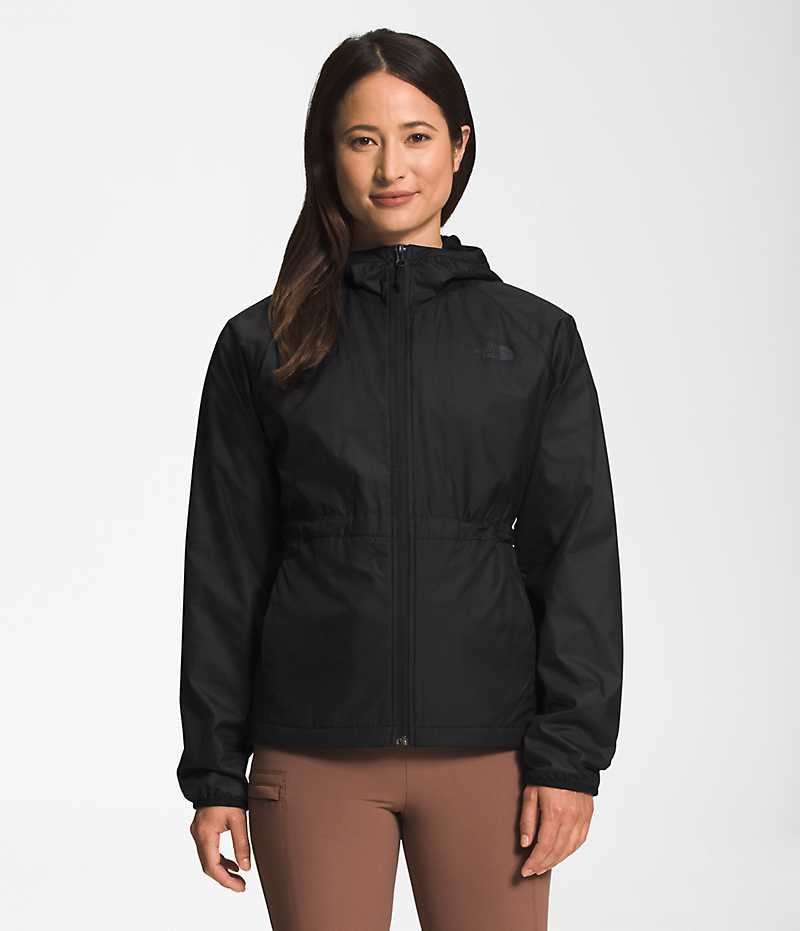 Black The North Face Shelbe-Lito Hoodie Women\'s Softshell Jacket | MALAYSIA EFOIHB