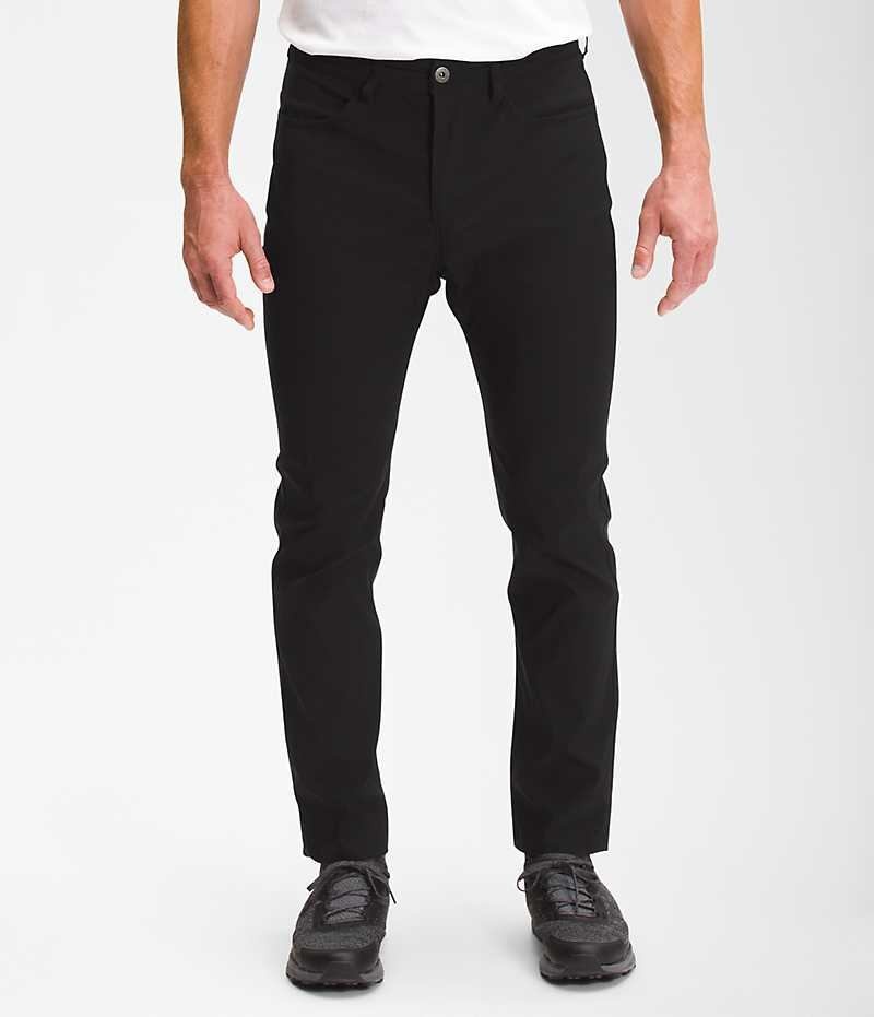 Black The North Face Sprag 5-Pocket Men\'s Pants | MALAYSIA SDFAEB