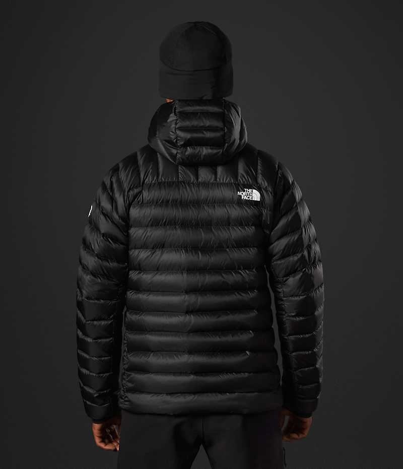 Black The North Face Summit Series Breithorn Men's Hooded Jacket | MALAYSIA XAHUMC