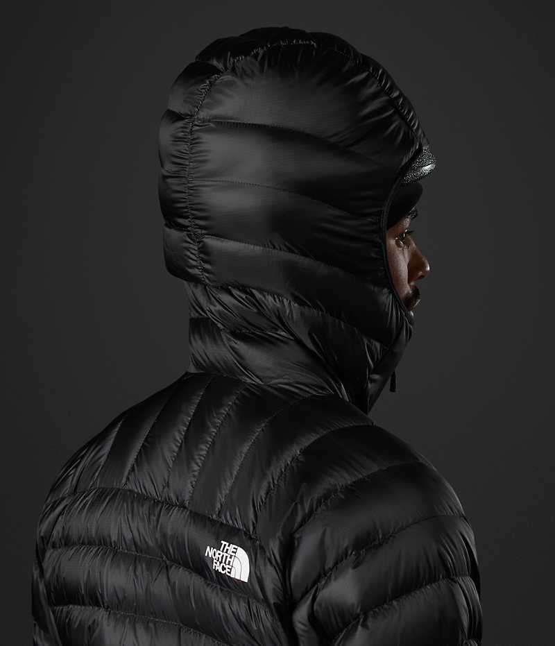 Black The North Face Summit Series Breithorn Men's Hooded Jacket | MALAYSIA XAHUMC