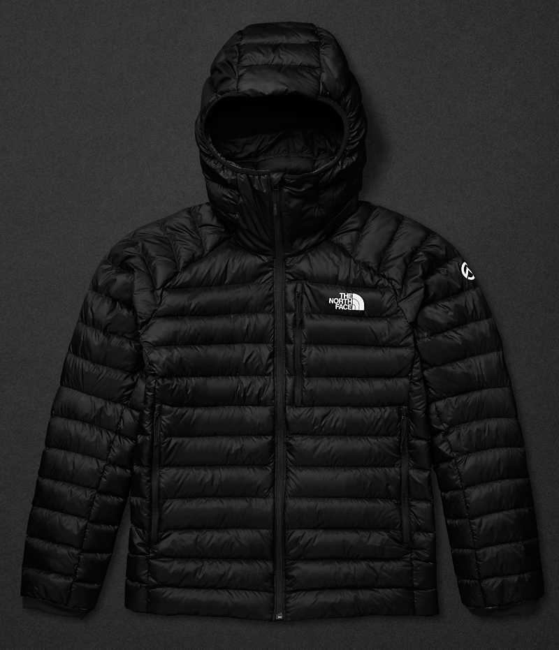 Black The North Face Summit Series Breithorn Men's Hooded Jacket | MALAYSIA XAHUMC