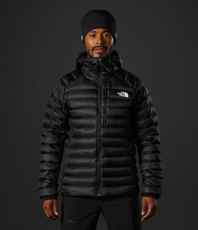 Black The North Face Summit Series Breithorn Men\'s Hooded Jacket | MALAYSIA XAHUMC