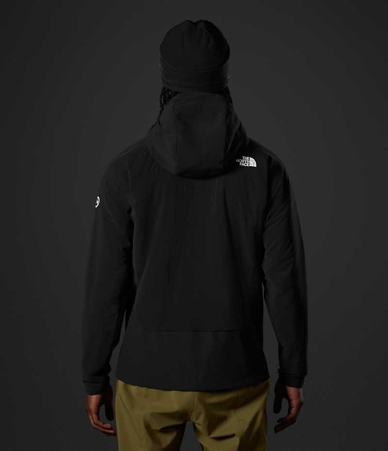 Black The North Face Summit Series Casaval Hoodie Men's Hybrid Jacket | MALAYSIA YCGDUE