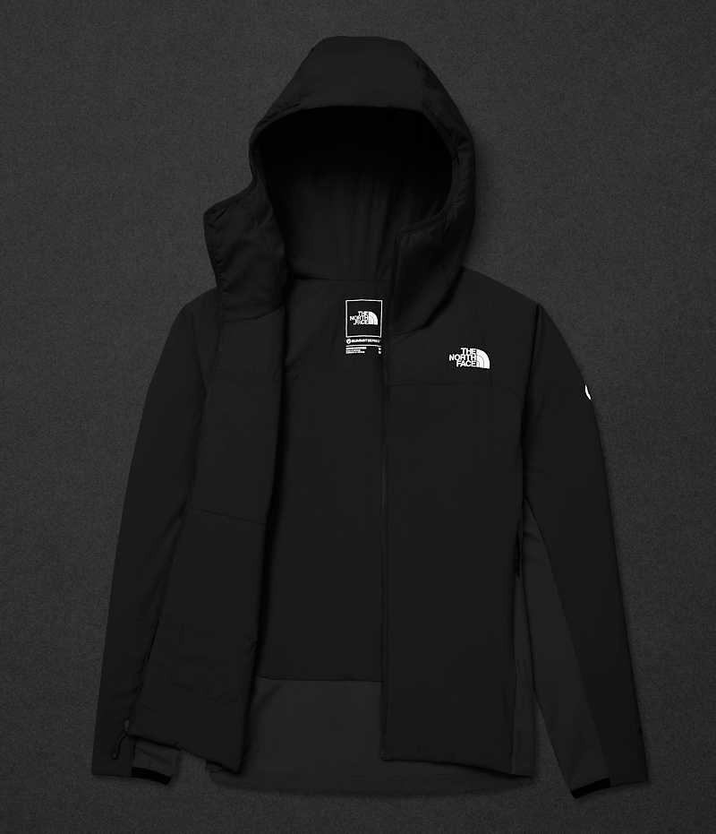 Black The North Face Summit Series Casaval Hoodie Men's Hybrid Jacket | MALAYSIA YCGDUE