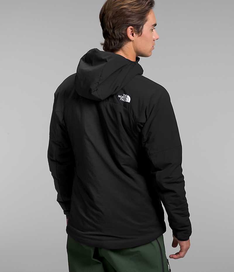 Black The North Face Summit Series Casaval Men's Hooded Jacket | MALAYSIA OMVZNE