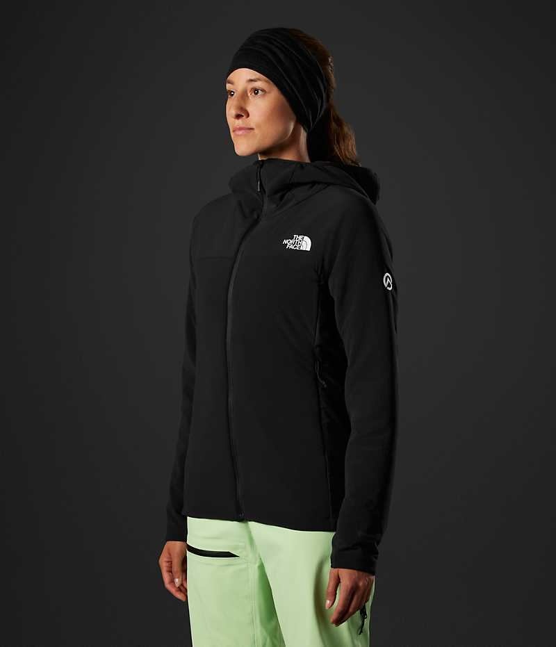 Black The North Face Summit Series Casaval Hoodie Women's Hybrid Jacket | MALAYSIA RDQUNI