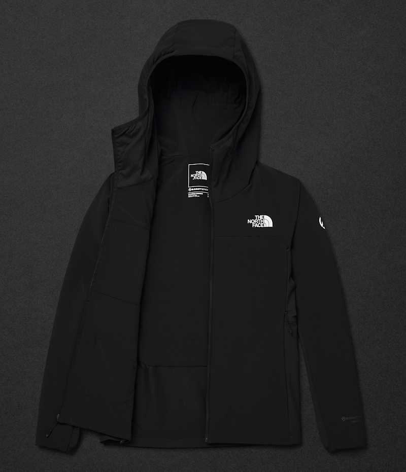 Black The North Face Summit Series Casaval Hoodie Women's Hybrid Jacket | MALAYSIA RDQUNI