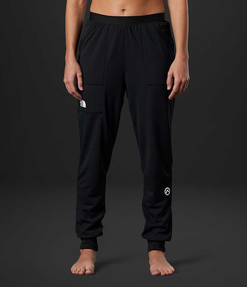 Black The North Face Summit Series FUTUREFLEECE™ Women\'s Fleece Pants | MALAYSIA TLBMZW