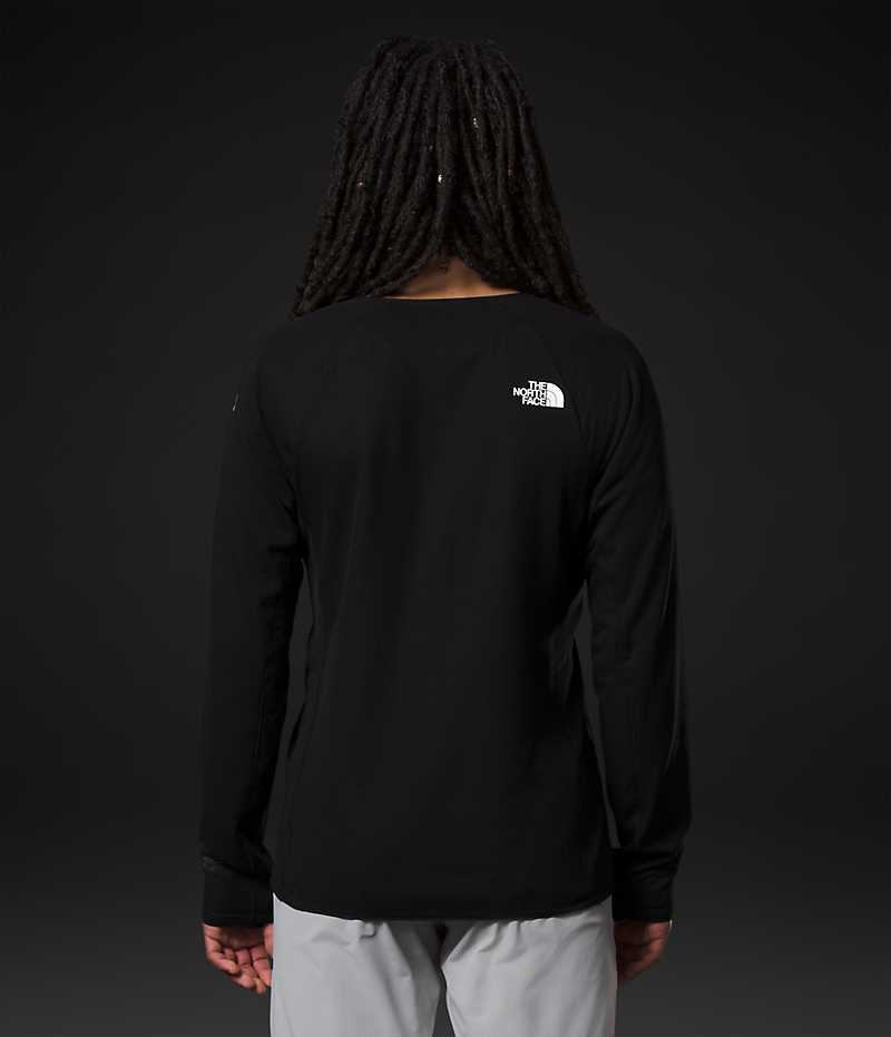 Black The North Face Summit Series FUTUREFLEECE™ Crew Men's Pullover | MALAYSIA HSPYZU