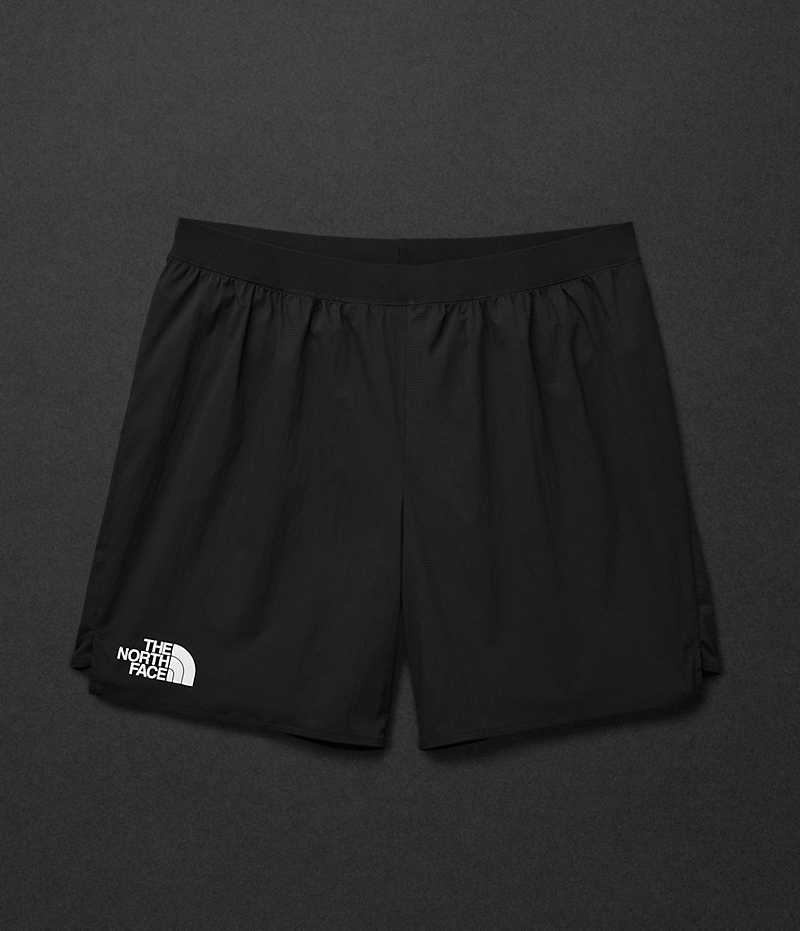 Black The North Face Summit Series Pacesetter Run Brief Men's Shorts | MALAYSIA MIBXJC