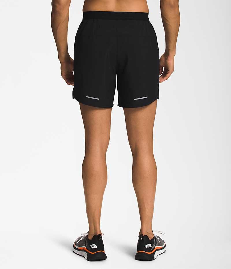 Black The North Face Sunriser 2-in-1 Men's Shorts | MALAYSIA PSGWMB