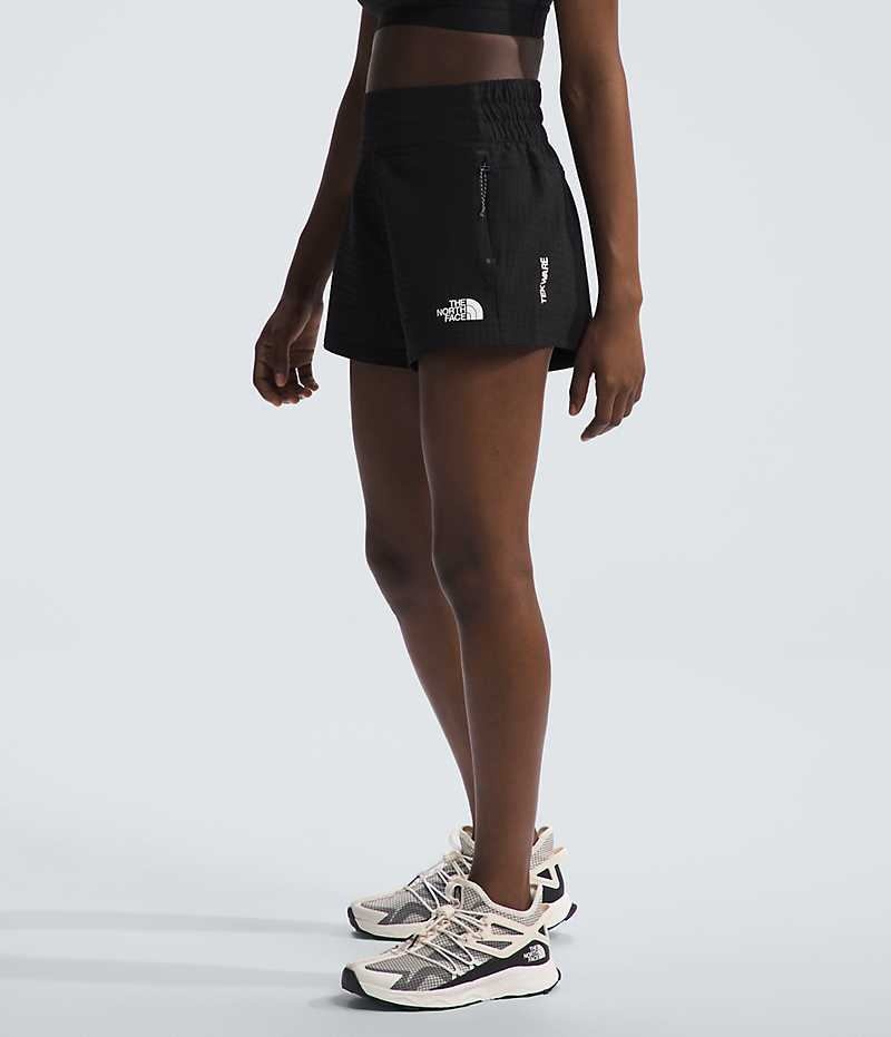 Black The North Face Tekware™ Grid Women's Shorts | MALAYSIA BYPQNV