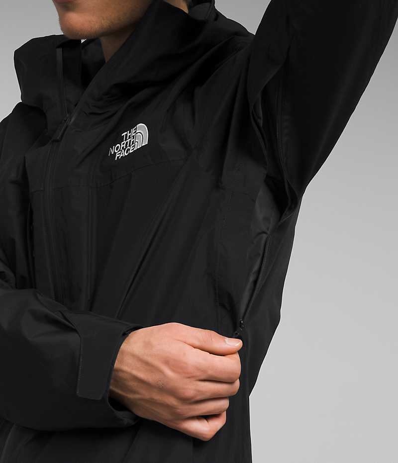 Black The North Face ThermoBall™ Eco Snow Triclimate® Men's Hooded Jacket | MALAYSIA EADJWC