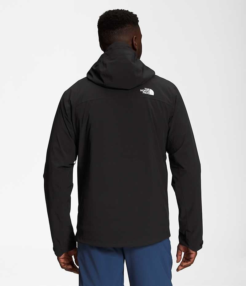 Black The North Face ThermoBall™ Eco Triclimate® Men's Insulated Jacket | MALAYSIA DEKTQP