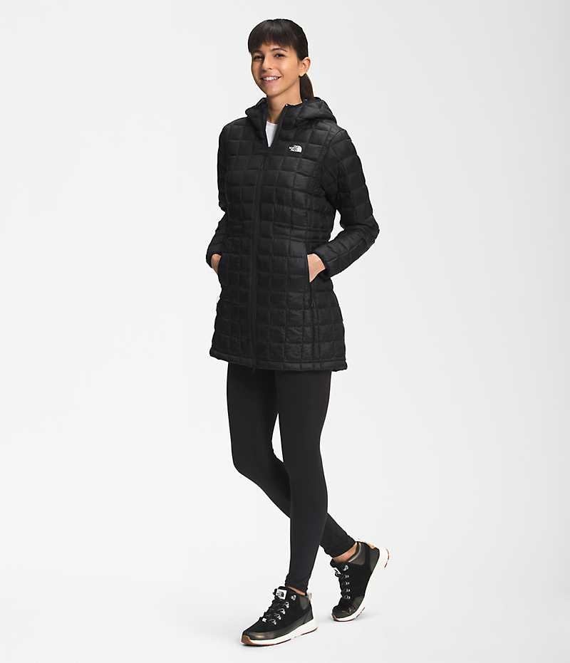 Black The North Face ThermoBall™ Eco Women's Coat | MALAYSIA PDWHLE