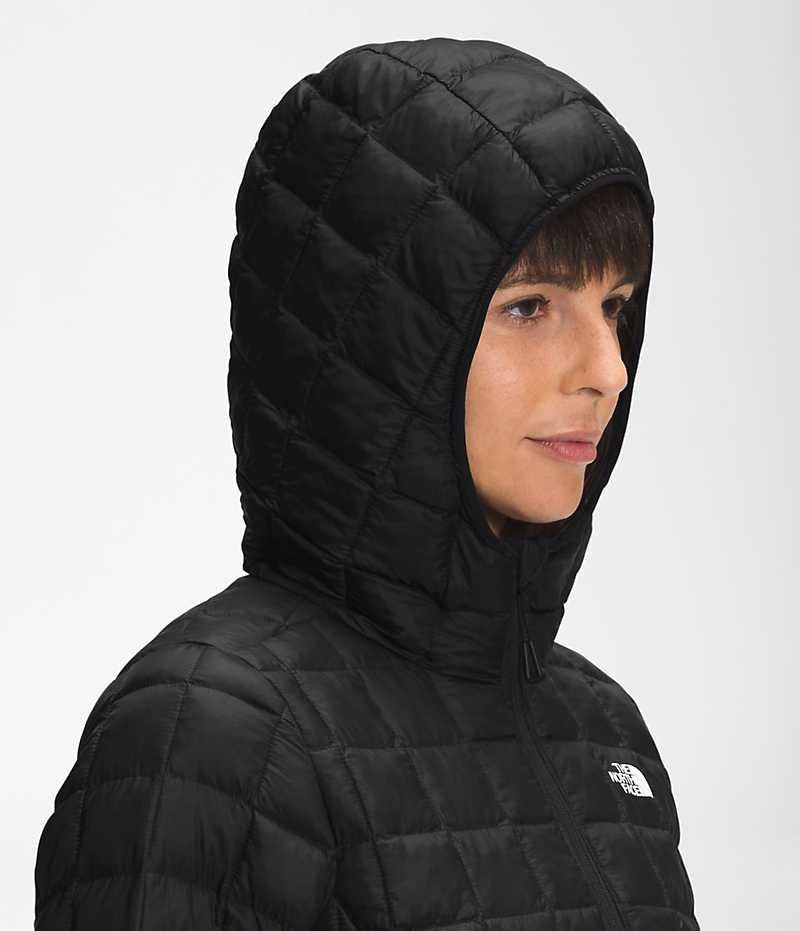 Black The North Face ThermoBall™ Eco Women's Coat | MALAYSIA PDWHLE