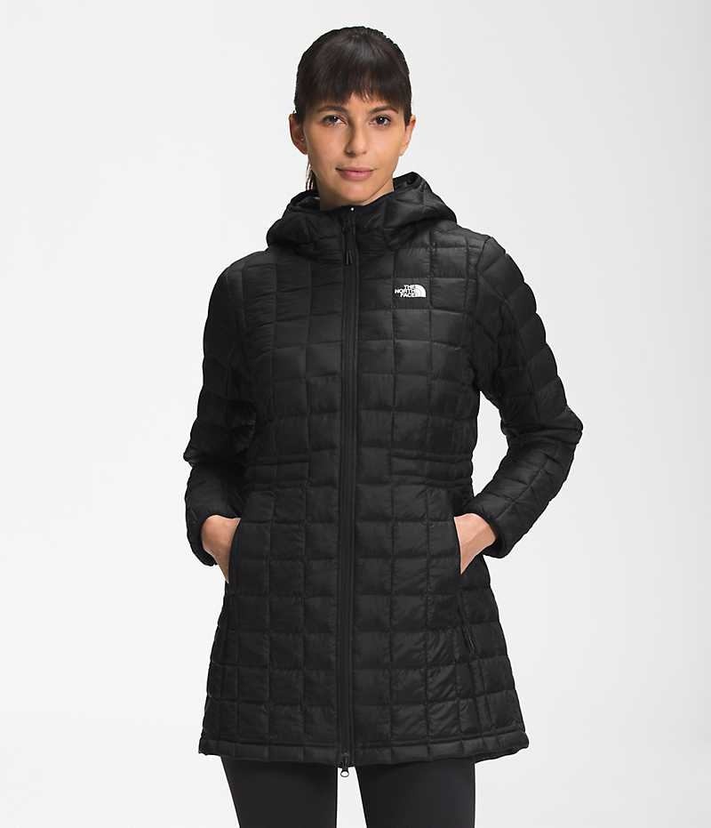 Black The North Face ThermoBall™ Eco Women\'s Coat | MALAYSIA PDWHLE