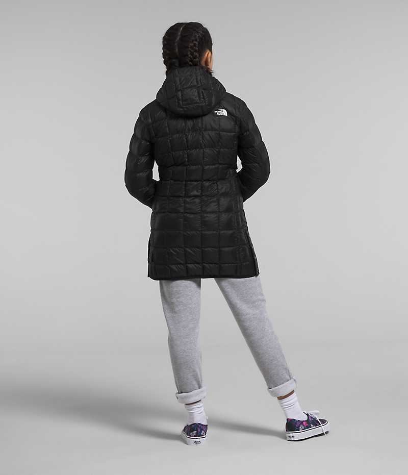 Black The North Face ThermoBall™ Girls' Coat | MALAYSIA WOPHGE