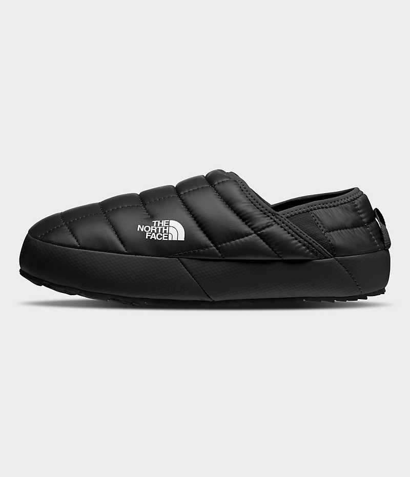 Black The North Face ThermoBall™ Traction V Women\'s Mules | MALAYSIA MZBSDY