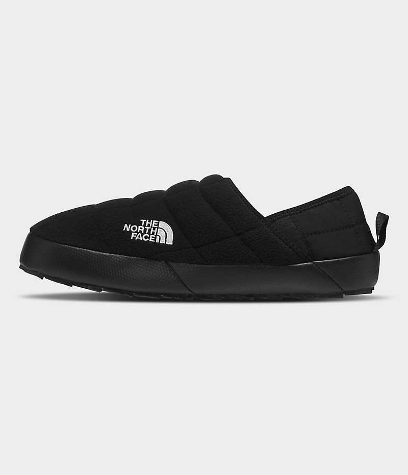 Black The North Face ThermoBall™ Traction V Denali Women\'s Mules | MALAYSIA KMLSZE