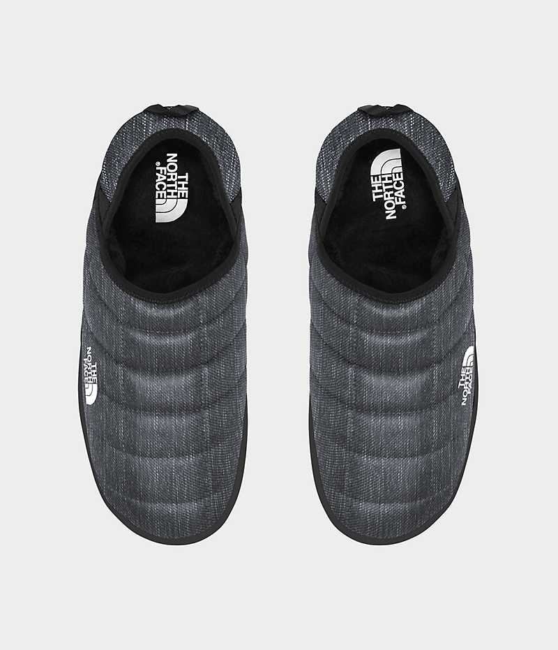 Black The North Face ThermoBall™ Traction V Men's Mules | MALAYSIA PWMSJF