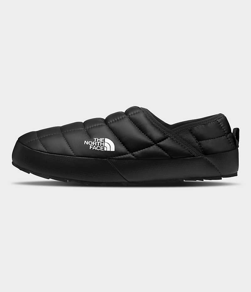 Black The North Face ThermoBall™ Traction V Men\'s Mules | MALAYSIA SWBVCQ