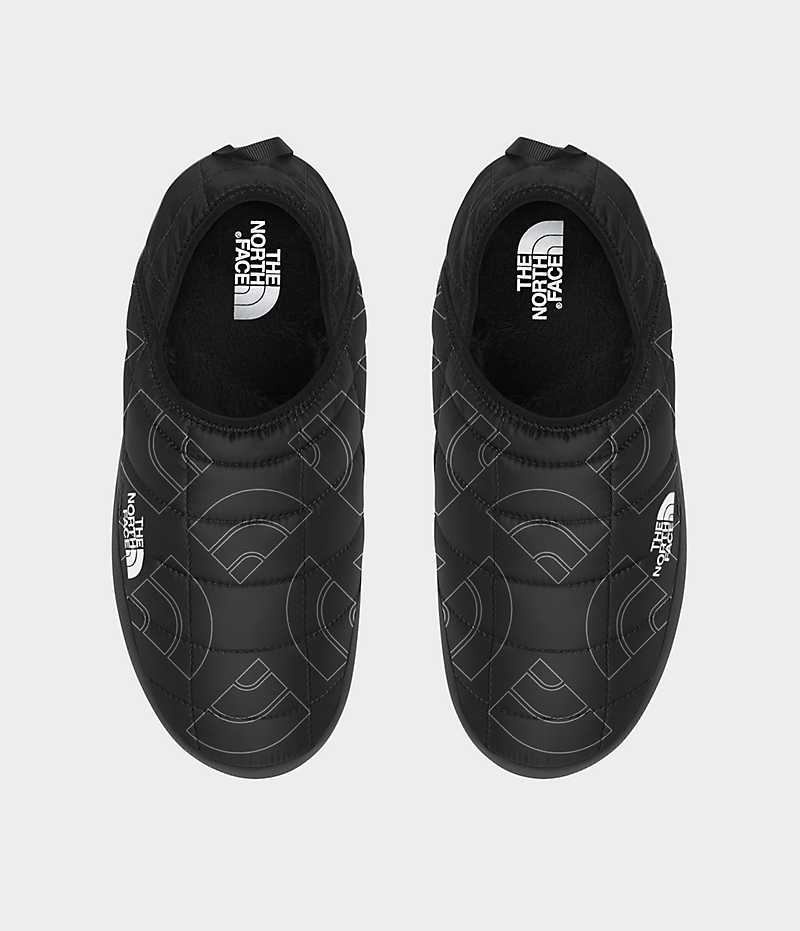 Black The North Face ThermoBall™ Traction V Men's Mules | MALAYSIA AUSIZV