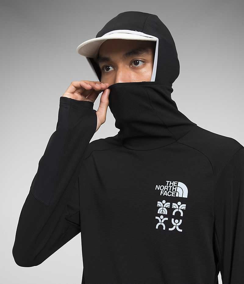 Black The North Face Trailwear Cerro Alto Men's Hoodie | MALAYSIA OPTABY