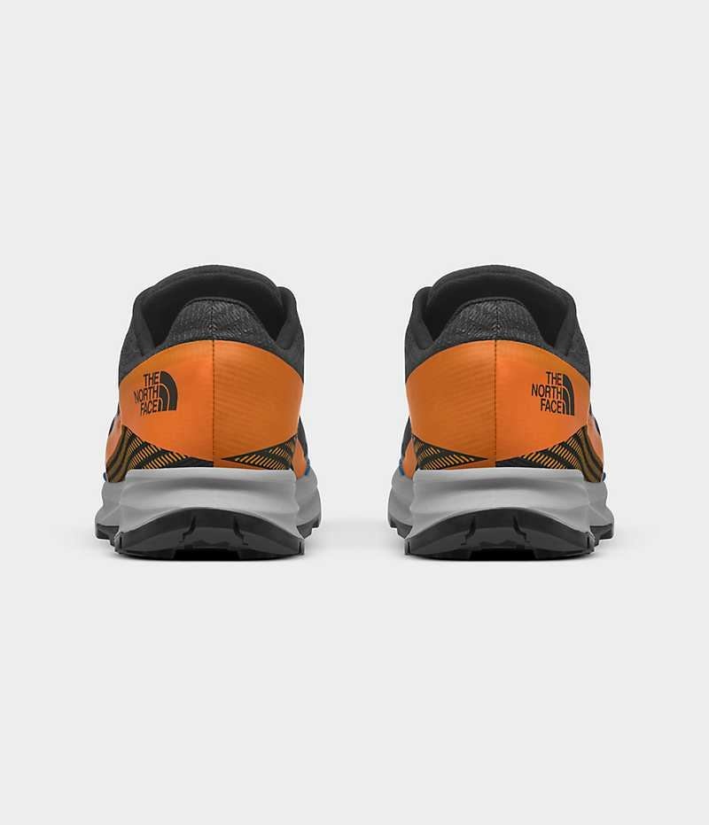 Black / Orange The North Face VECTIV Levitum FUTURELIGHT™ Men's Trail Running Shoes | MALAYSIA IWRTGP