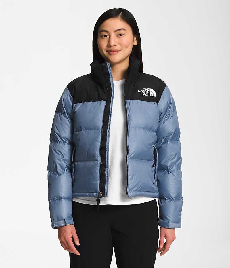 Blue The North Face 1996 Retro Nuptse Women\'s Puffer Jacket | MALAYSIA VGATHY