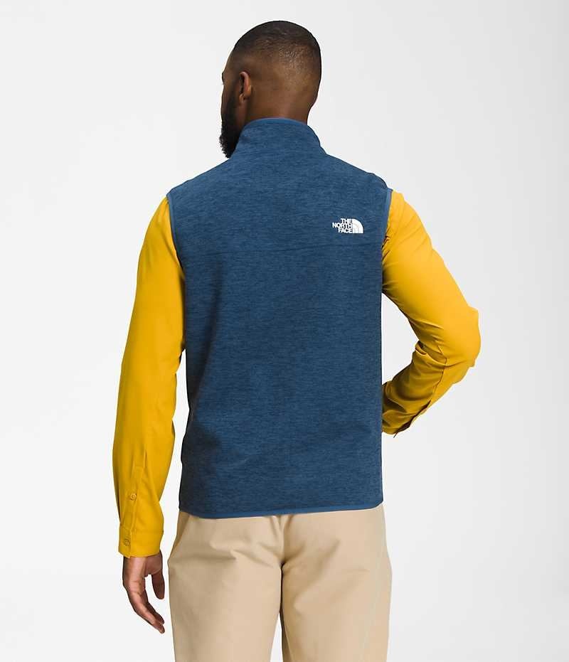 Blue The North Face Canyonlands Men's Vest | MALAYSIA AWXOPB