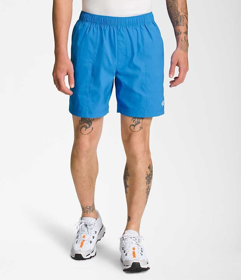 Blue The North Face Class V Pull-On Men\'s Shorts | MALAYSIA HFLBDK