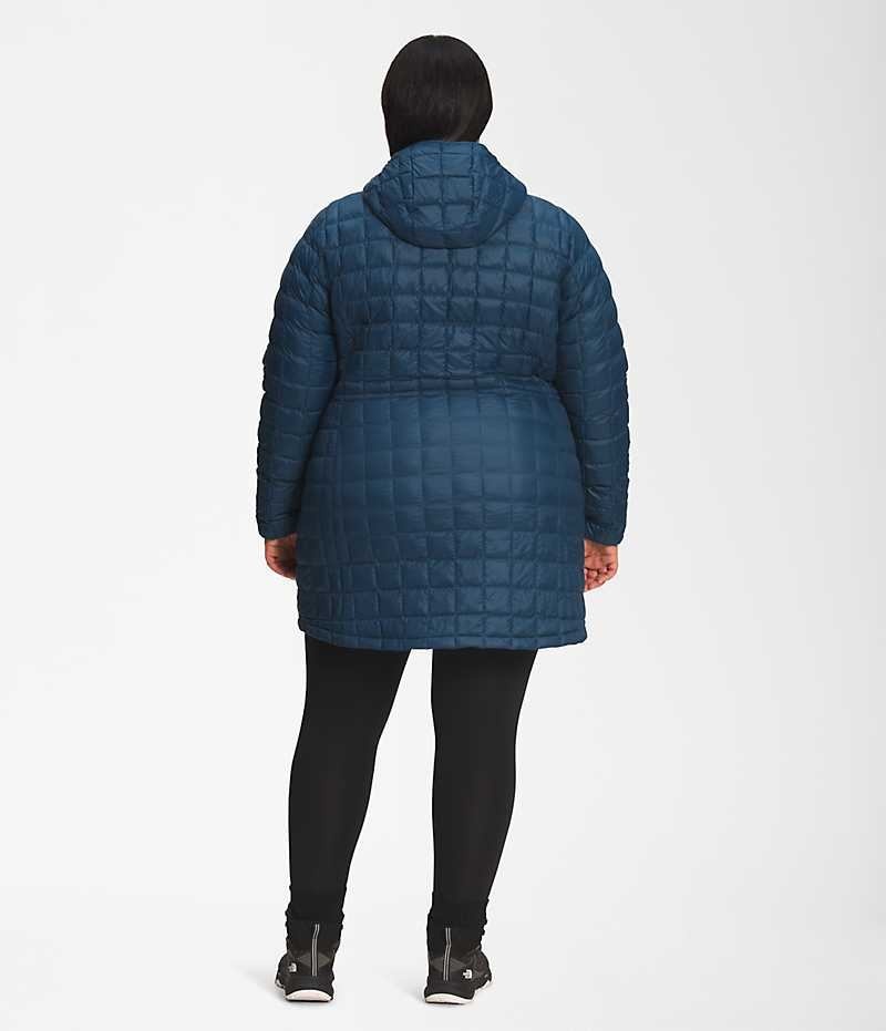 Blue The North Face Plus ThermoBall™ Eco Women's Coat | MALAYSIA JGBYZW