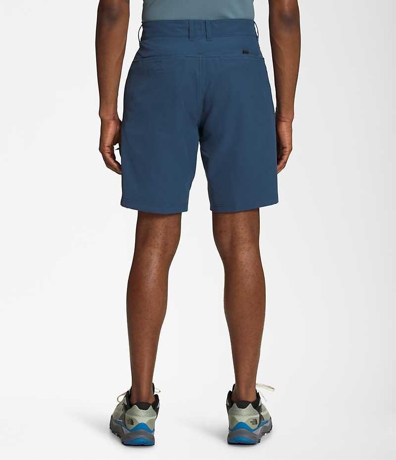 Blue The North Face Rolling Sun Packable Men's Shorts | MALAYSIA PAKWSZ