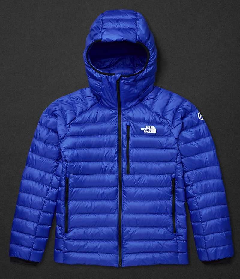 Blue The North Face Summit Series Breithorn Men's Hooded Jacket | MALAYSIA MUNSRH