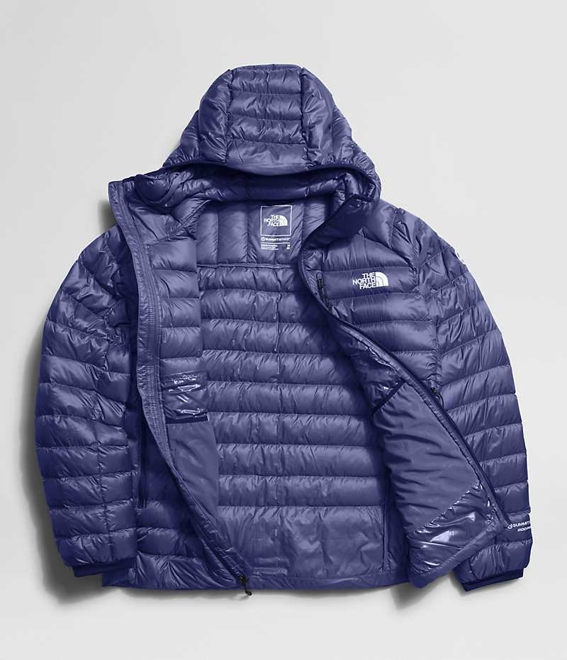 Blue The North Face Summit Series Breithorn Men's Hooded Jacket | MALAYSIA GKUVBA