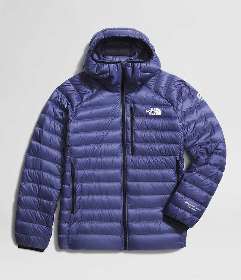 Blue The North Face Summit Series Breithorn Men's Hooded Jacket | MALAYSIA GKUVBA