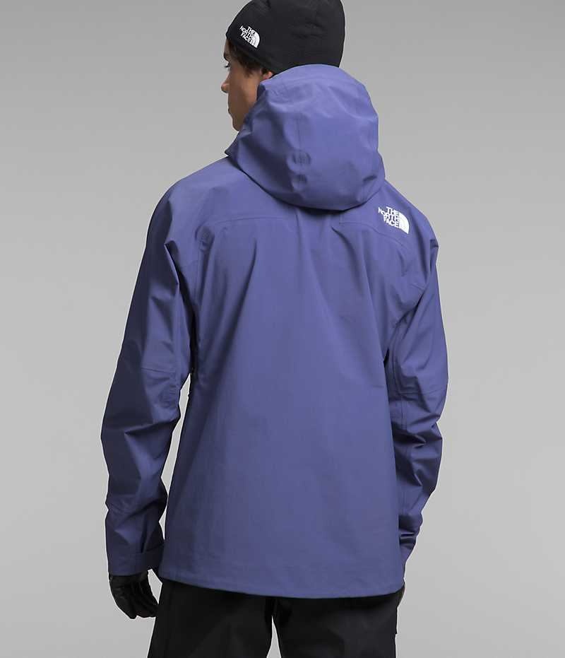 Blue The North Face Summit Series Chamlang FUTURELIGHT™ Men's Rain Jacket | MALAYSIA UDALZO