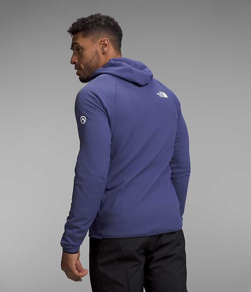 Blue The North Face Summit Series FUTUREFLEECE™ Full-Zip Hoodie Men's Fleece Jacket | MALAYSIA XJYDRN