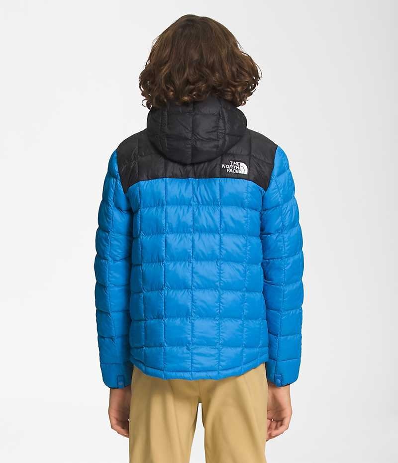 Blue The North Face ThermoBall™ Hooded Boys' Puffer Jacket | MALAYSIA MAVNZJ