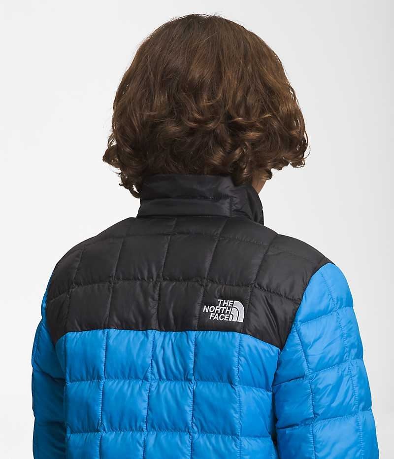 Blue The North Face ThermoBall™ Hooded Boys' Puffer Jacket | MALAYSIA MAVNZJ