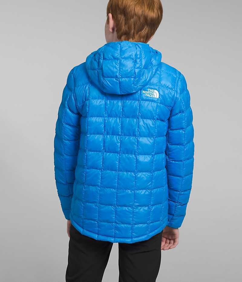 Blue The North Face ThermoBall™ Hooded Boys' Puffer Jacket | MALAYSIA OKCEXB