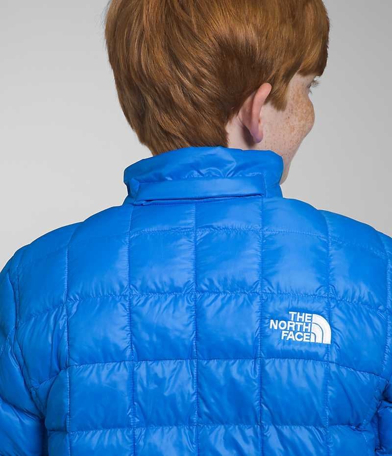 Blue The North Face ThermoBall™ Hooded Boys' Puffer Jacket | MALAYSIA OKCEXB