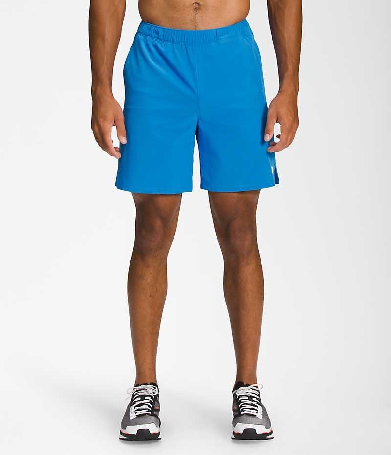 Blue The North Face Wander Men\'s Shorts | MALAYSIA ANYEWH