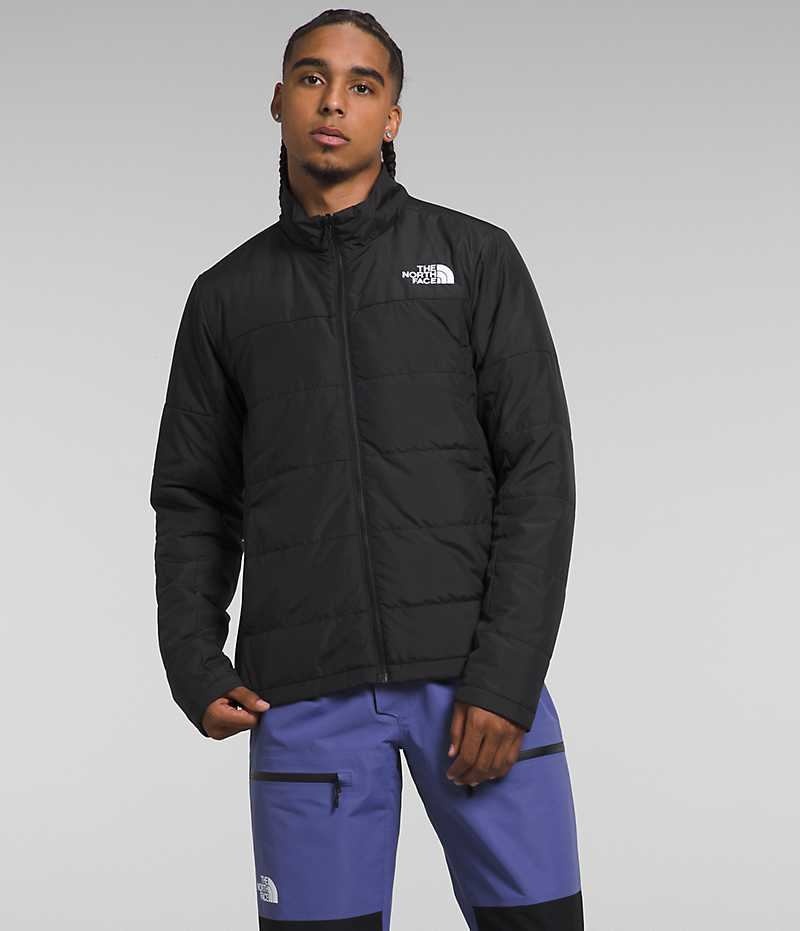 Blue / Black The North Face Clement Triclimate® Men's Insulated Jacket | MALAYSIA IJKVCR