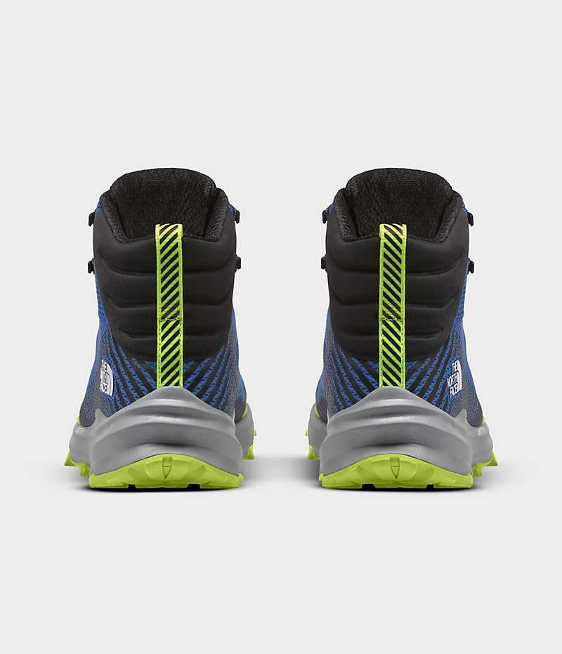 Blue / Black The North Face VECTIV™ Fastpack Mid FUTURELIGHT™ Men's Hiking Boots | MALAYSIA GHSDJL