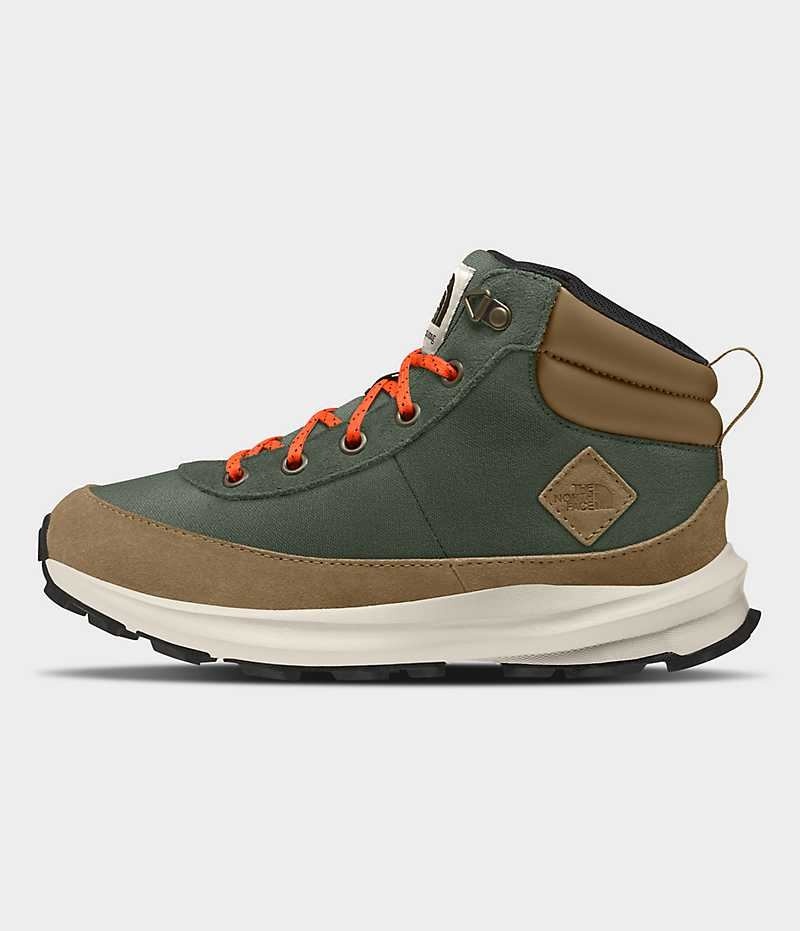 Brown The North Face Back-To-Berkeley IV Hikers Girls\' Sneakers | MALAYSIA ITBGJR