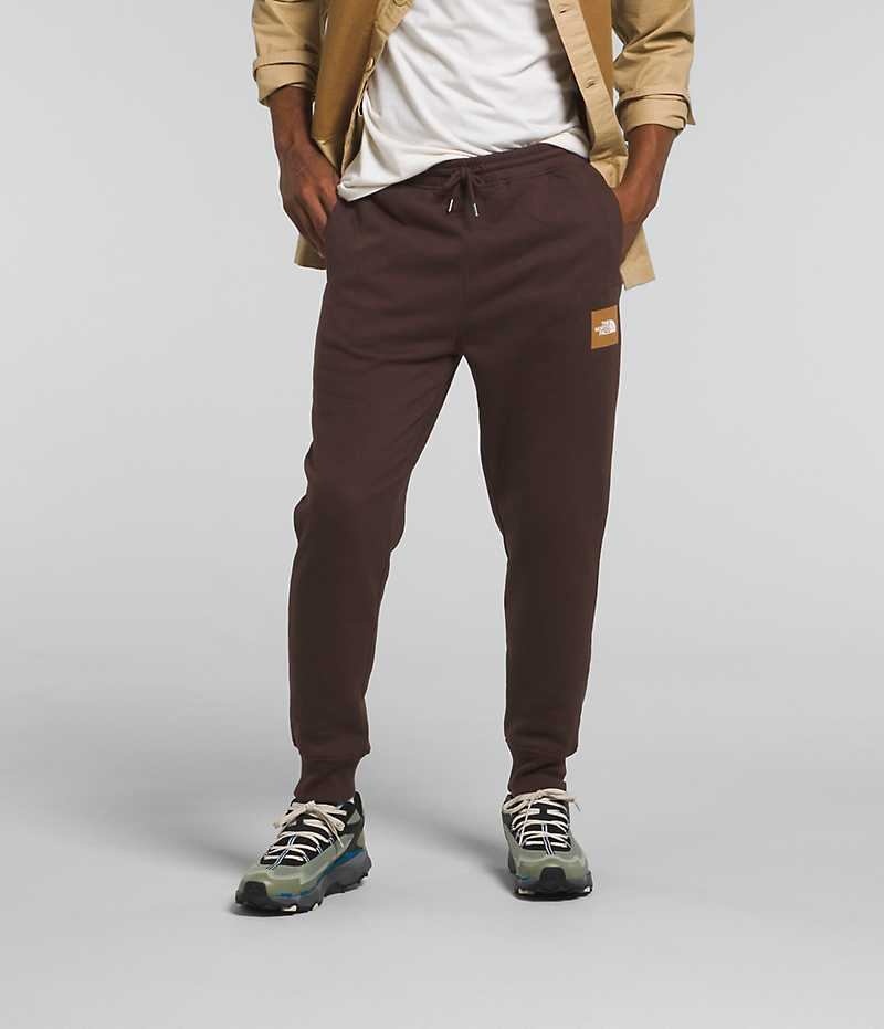 Brown The North Face Box NSE Men\'s Jogger | MALAYSIA EBXPAF